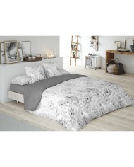 Set di copripiumino Pierre Cardin JEWEL Grigio Matrimoniale 3 Pezzi