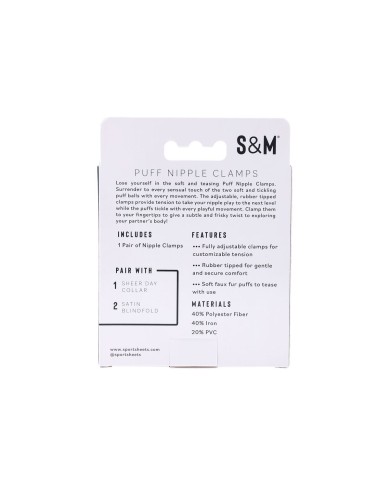 Pinze per Capezzoli Sportsheets Sex and Mischief Pinze per Capezzoli Sportsheets Sex and Mischief