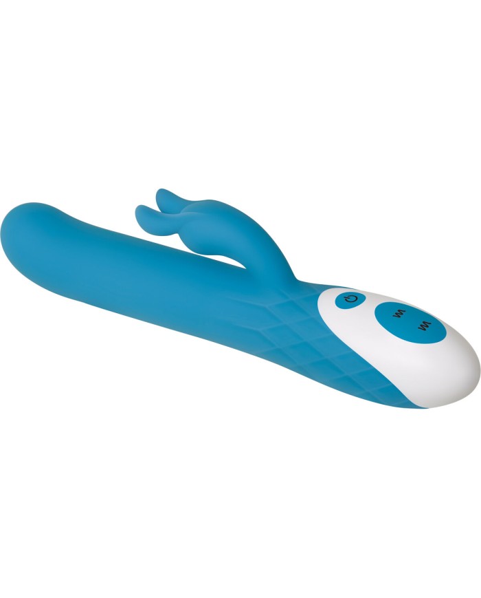 Vibratore per il Punto-G Evolved Big Soft Bunny Azzurro Vibratore per il Punto-G Evolved Big Soft Bunny Azzurro