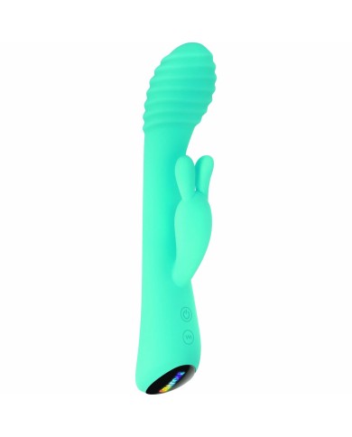 Vibratore per il Punto-G Evolved Bunny Azzurro Vibratore per il Punto-G Evolved Bunny Azzurro