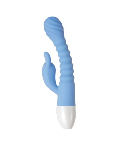 Vibratore per il Punto-G Evolved Bunny Azzurro Vibratore per il Punto-G Evolved Bunny Azzurro