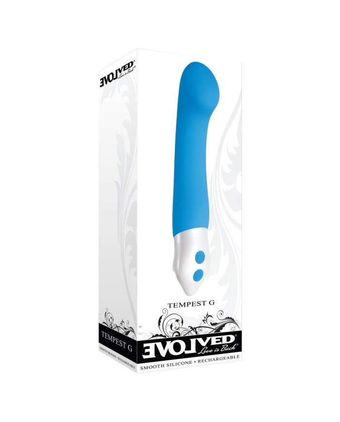 Vibratore per il Punto-G Evolved Azzurro