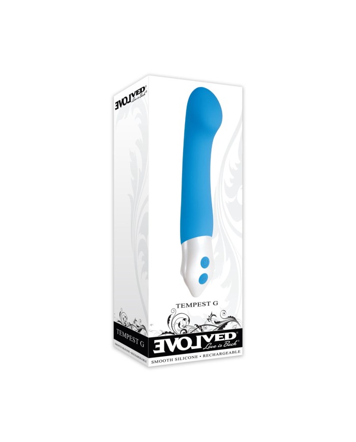 Vibratore per il Punto-G Evolved Azzurro