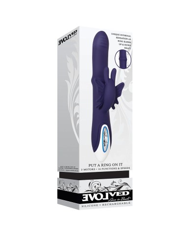 Vibratore per il Punto-G Evolved Viola Vibratore per il Punto-G Evolved Viola