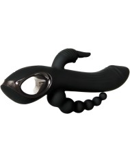 Masturbatore Doppia Penetrazione Evolved Trifecta Nero Masturbatore Doppia Penetrazione Evolved Trifecta Nero