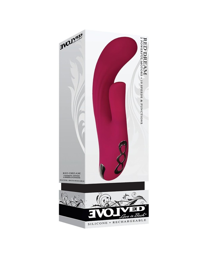 Vibratore per il Punto-G Evolved Rosso Vibratore per il Punto-G Evolved Rosso