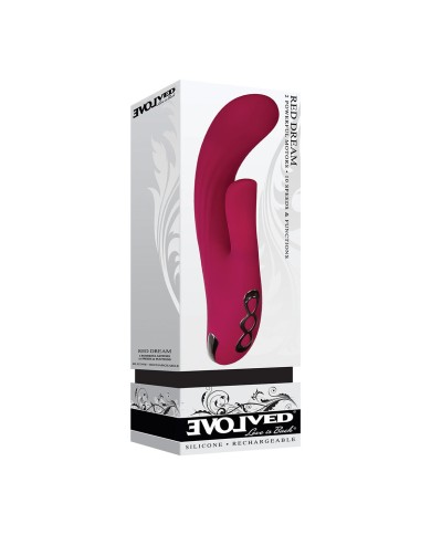 Vibratore per il Punto-G Evolved Rosso Vibratore per il Punto-G Evolved Rosso