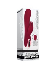 Vibratore per il Punto-G Evolved Bunny Rosso