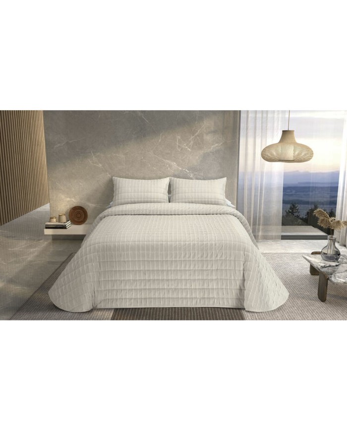 Trapunta Pierre Cardin ONDAS Beige Osimano (3 Pezzi) Trapunta Pierre Cardin ONDAS Beige Osimano (3 Pezzi)