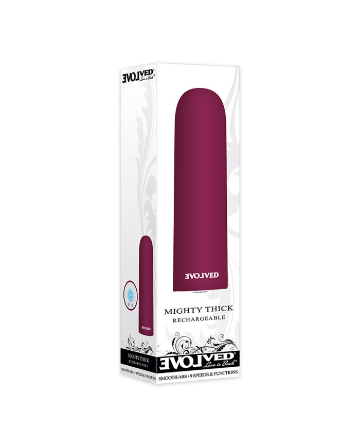 Vibratore Mini Evolved Mighty Thick Viola Vibratore Mini Evolved Mighty Thick Viola