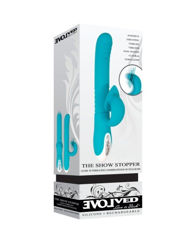 Vibratore per il Punto-G Evolved Azzurro Vibratore per il Punto-G Evolved Azzurro