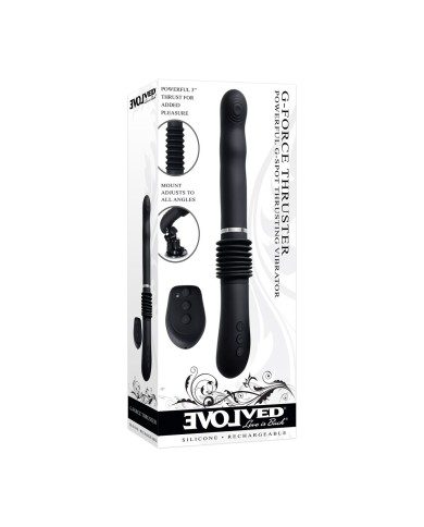 Vibratore per il Punto-G Evolved Nero Vibratore per il Punto-G Evolved Nero