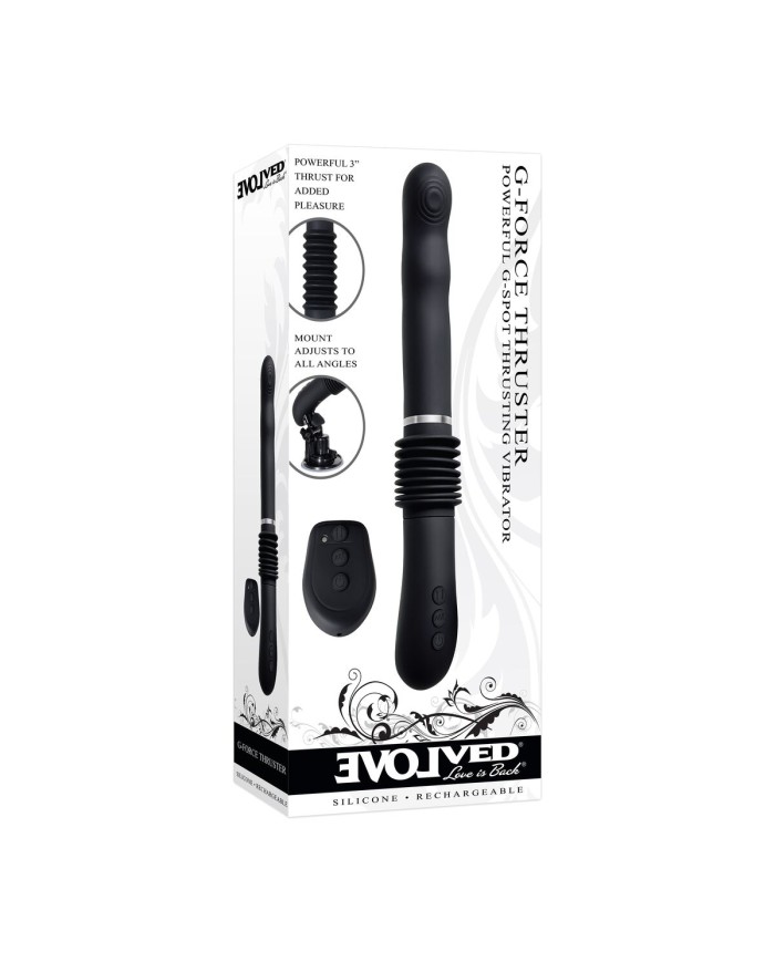 Vibratore per il Punto-G Evolved Nero Vibratore per il Punto-G Evolved Nero