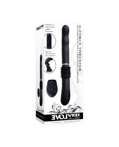 Vibratore per il Punto-G Evolved Nero Vibratore per il Punto-G Evolved Nero