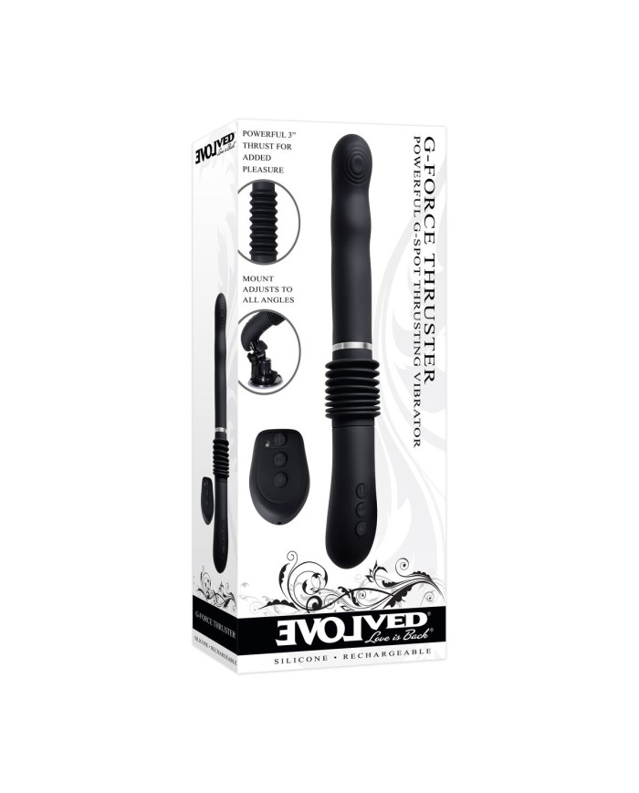 Vibratore per il Punto-G Evolved Nero Vibratore per il Punto-G Evolved Nero