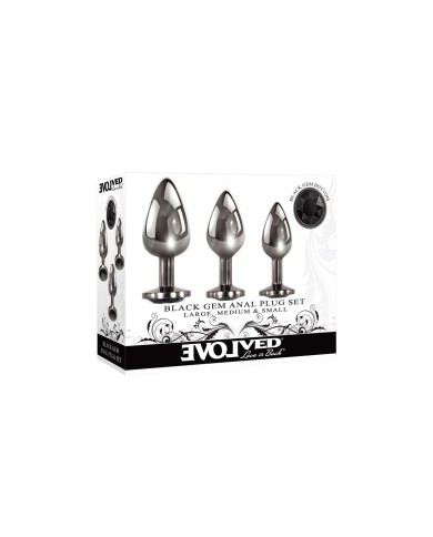 Plug Anale Evolved Argentato