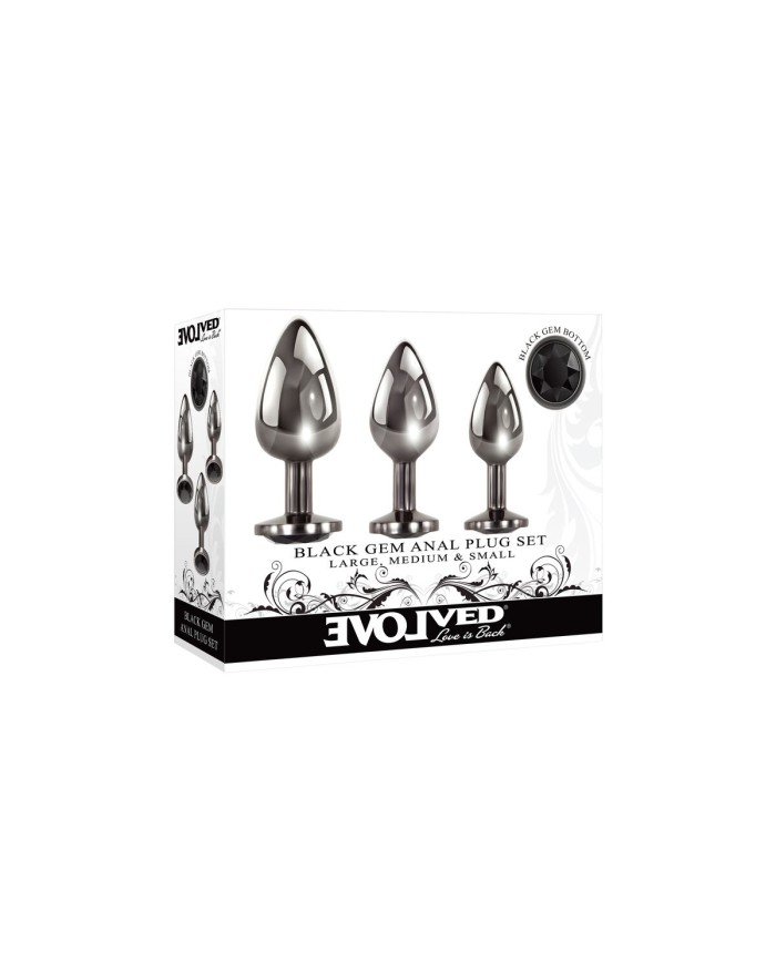 Plug Anale Evolved Argentato