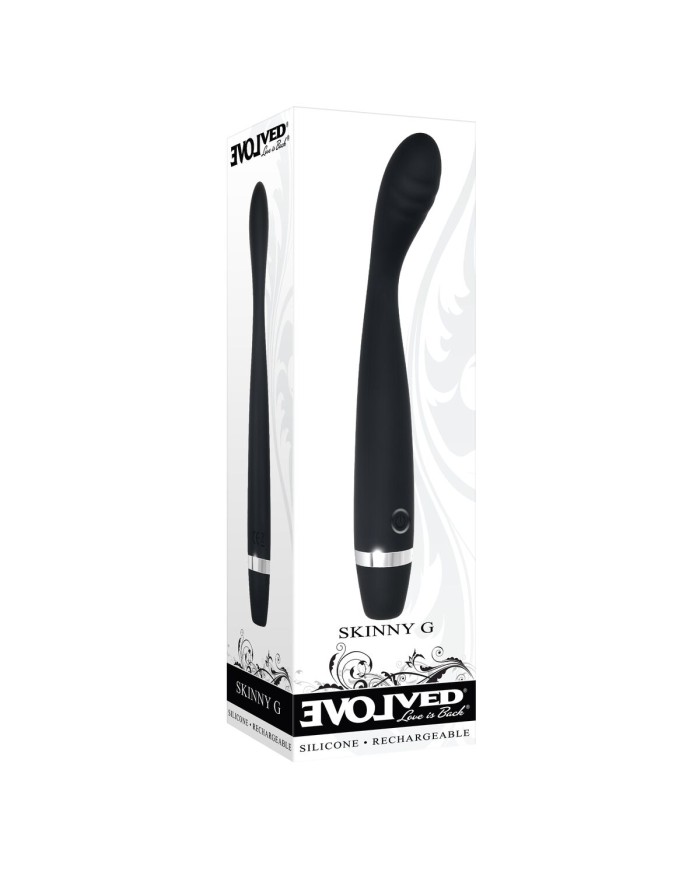 Vibratore per il Punto-G Evolved Nero Vibratore per il Punto-G Evolved Nero