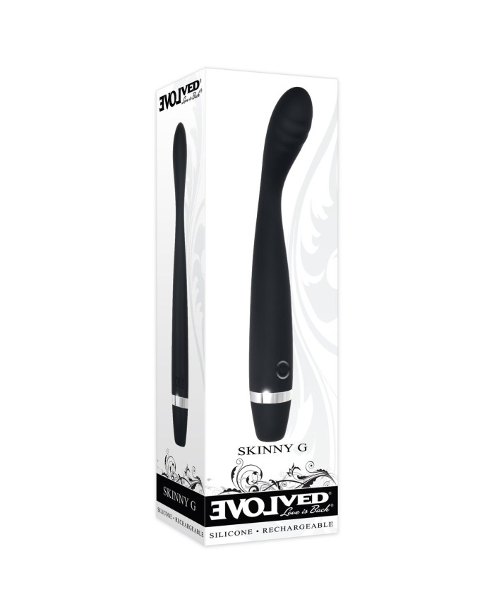 Vibratore per il Punto-G Evolved Nero Vibratore per il Punto-G Evolved Nero