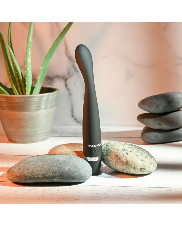 Vibratore per il Punto-G Evolved Nero Vibratore per il Punto-G Evolved Nero