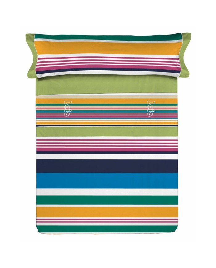 Set di Lenzuola Lois FRIDA Verde Ala francese Set di Lenzuola Lois FRIDA Verde Ala francese