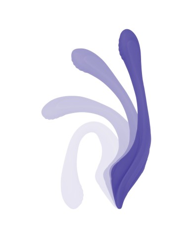 Vibratore Doppia Stimolazione Evolved Viola