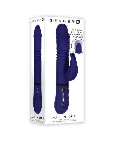 Vibratore per il Punto-G Gender X Viola Vibratore per il Punto-G Gender X Viola