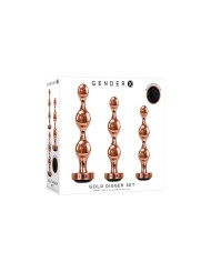 Plug Anale Gender X Gender X Dorato Plug Anale Gender X Gender X Dorato