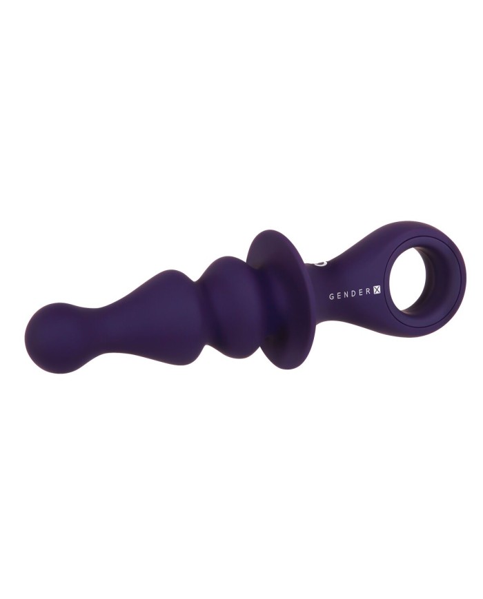 Plug Anale Gender X RING POP Viola (8,9 cm) Plug Anale Gender X RING POP Viola (8,9 cm)
