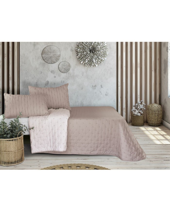 Trapunta Pierre Cardin TRIANA Rosa Ala francese (3 Pezzi)