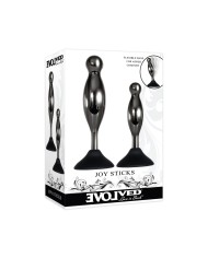 Plug Anale Evolved Grigio 2 Pezzi