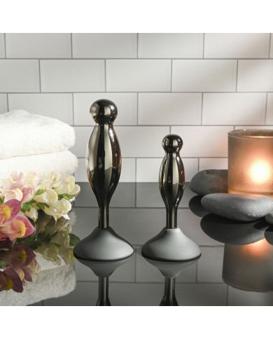 Plug Anale Evolved Grigio 2 Pezzi