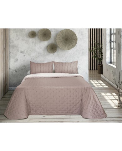 Trapunta Pierre Cardin TRIANA Rosa Ala francese (3 Pezzi) Trapunta Pierre Cardin TRIANA Rosa Ala francese (3 Pezzi)