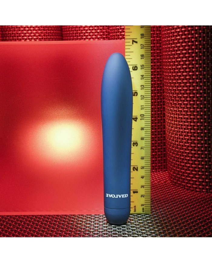 Vibratore Mini Evolved Azzurro Vibratore Mini Evolved Azzurro