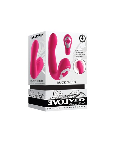 Vibratore per il Punto-G Evolved Buck Wild Rosa Vibratore per il Punto-G Evolved Buck Wild Rosa