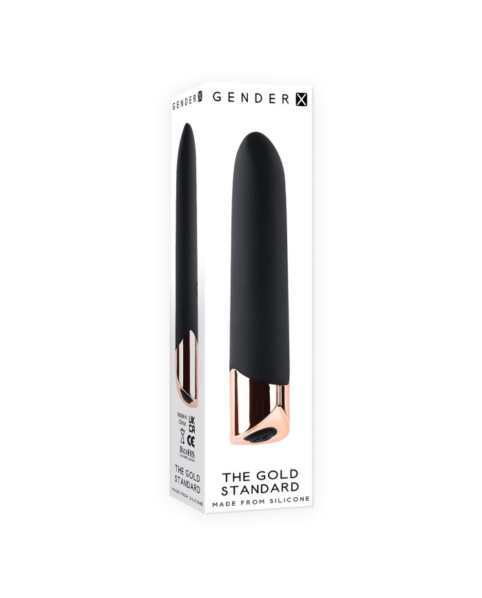 Mini Vibratore Gender X The Gold Standard Nero Mini Vibratore Gender X The Gold Standard Nero