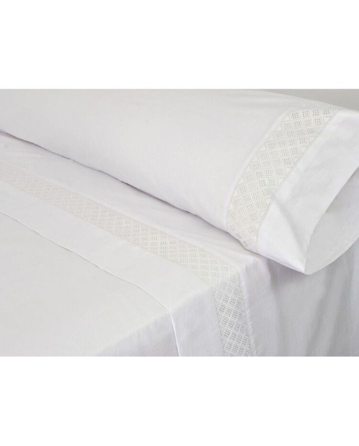 Set di Lenzuola Pierre Cardin ELISA Bianco Osimano Set di Lenzuola Pierre Cardin ELISA Bianco Osimano