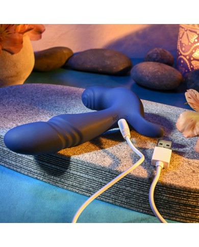 Vibratore Anale Gender X Gender X Azzurro Vibratore Anale Gender X Gender X Azzurro