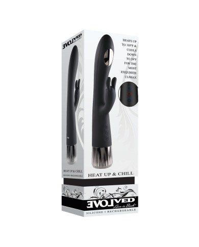 Vibratore per il Punto-G Evolved Heat Up & Chill Nero Vibratore per il Punto-G Evolved Heat Up & Chill Nero
