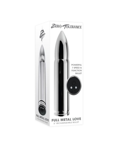 Vibratore Mini Zero Tolerance Zero Tolerance Argentato