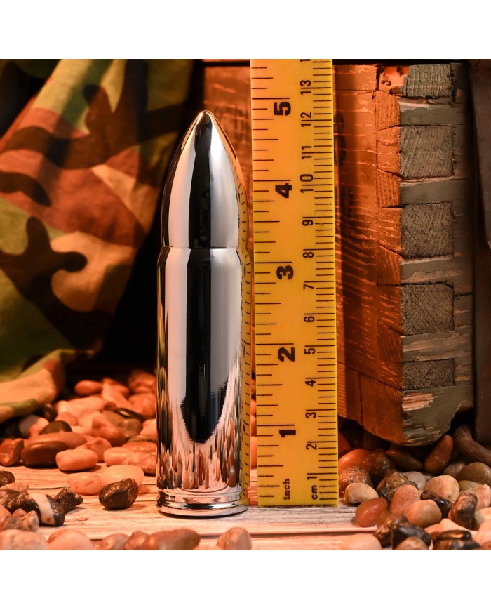 Vibratore Mini Zero Tolerance Zero Tolerance Argentato Vibratore Mini Zero Tolerance Zero Tolerance Argentato