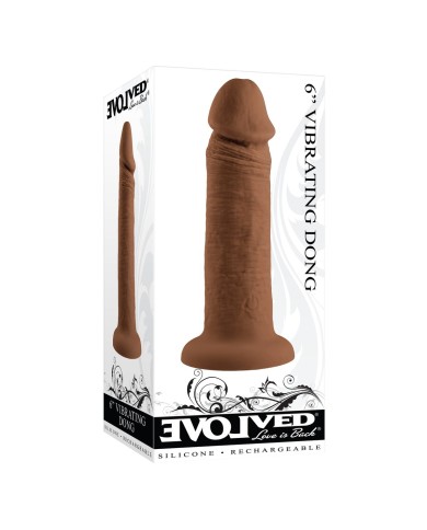 Dildo Realistico Evolved Silicone Ø 4,8 cm (15,2 cm)