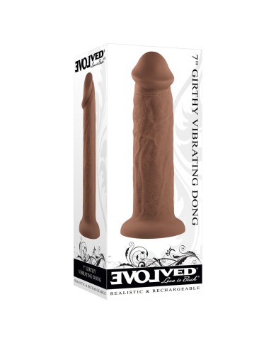 Dildo Realistico Evolved Silicone Ø 5 cm (17,8 cm)