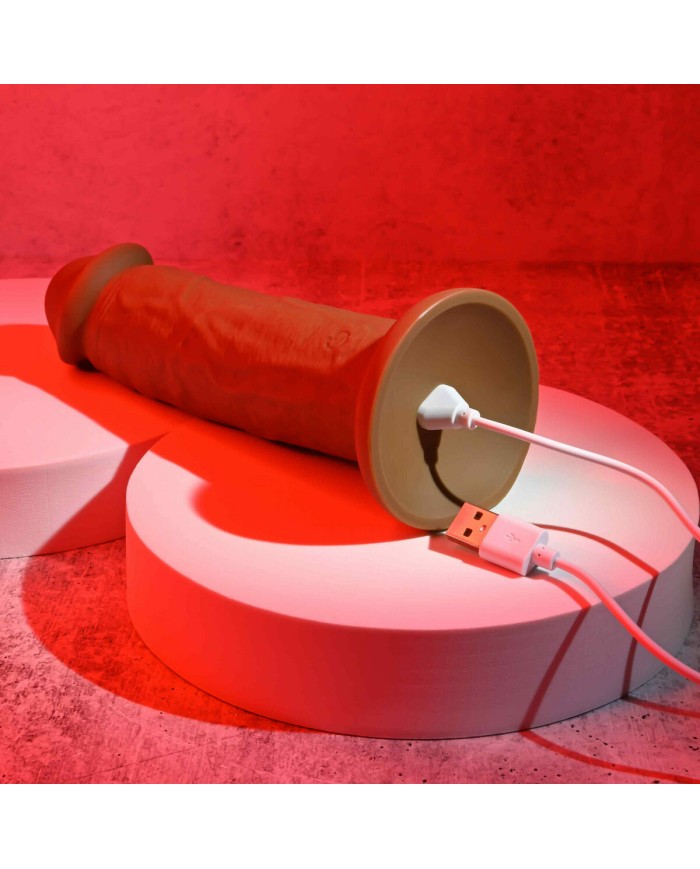 Dildo Realistico Evolved Silicone Ø 5 cm (17,8 cm) Dildo Realistico Evolved Silicone Ø 5 cm (17,8 cm)