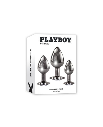 Plug Anale Playboy Playboy Argentato