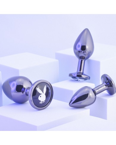 Plug Anale Playboy Playboy Argentato