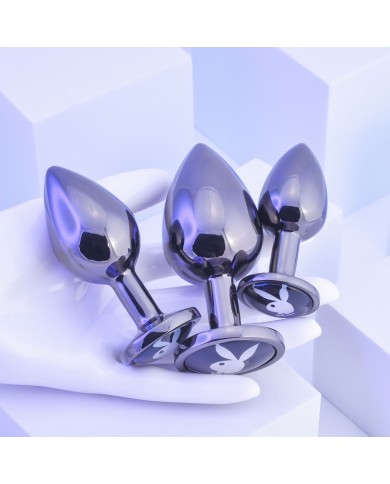 Plug Anale Playboy Playboy Argentato