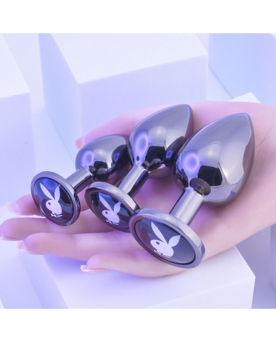 Plug Anale Playboy Playboy Argentato