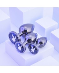 Plug Anale Playboy Playboy Argentato Plug Anale Playboy Playboy Argentato