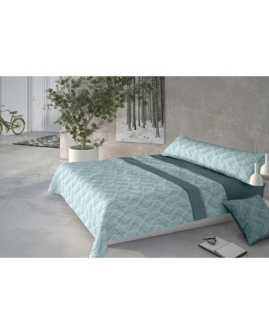 Set di Lenzuola Pierre Cardin CORALINA AINA Azzurro Singolo